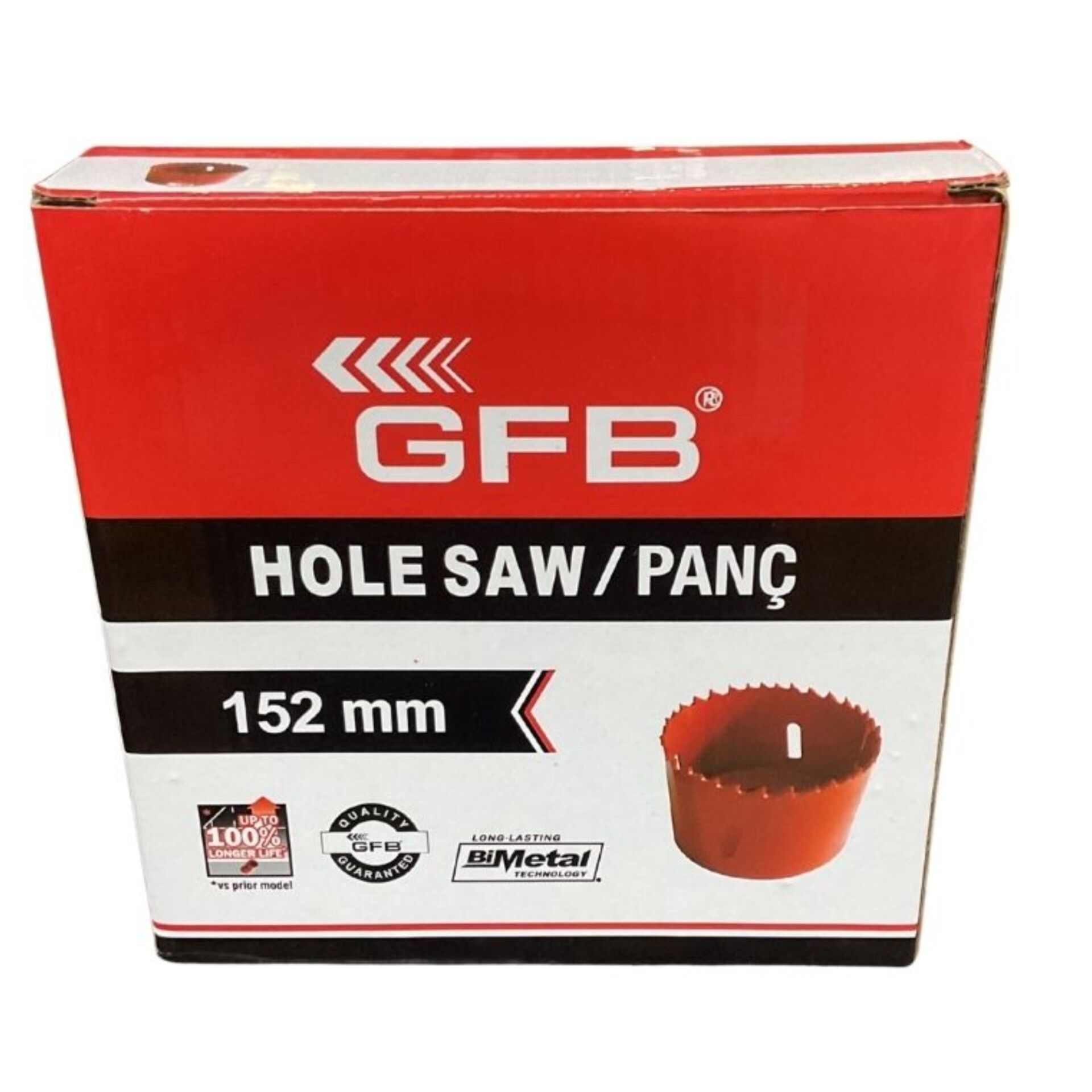 Gfb Bi-metal Panç 152 Mm Kod:4843