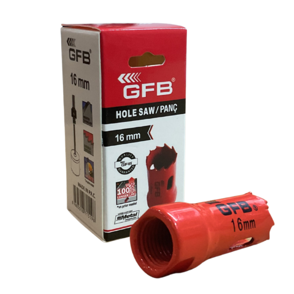 Gfb Bi-metal Panç 16 Mm Kod:4800