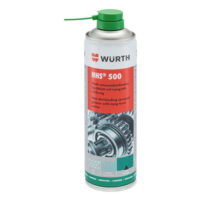 Würth HHS 500 Lube Dişli ve Genel Yağlama Spreyi 500 ml 08931065