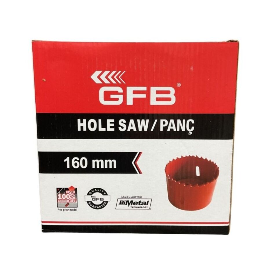 Gfb Bi-metal Panç 160 Mm Kod:4844