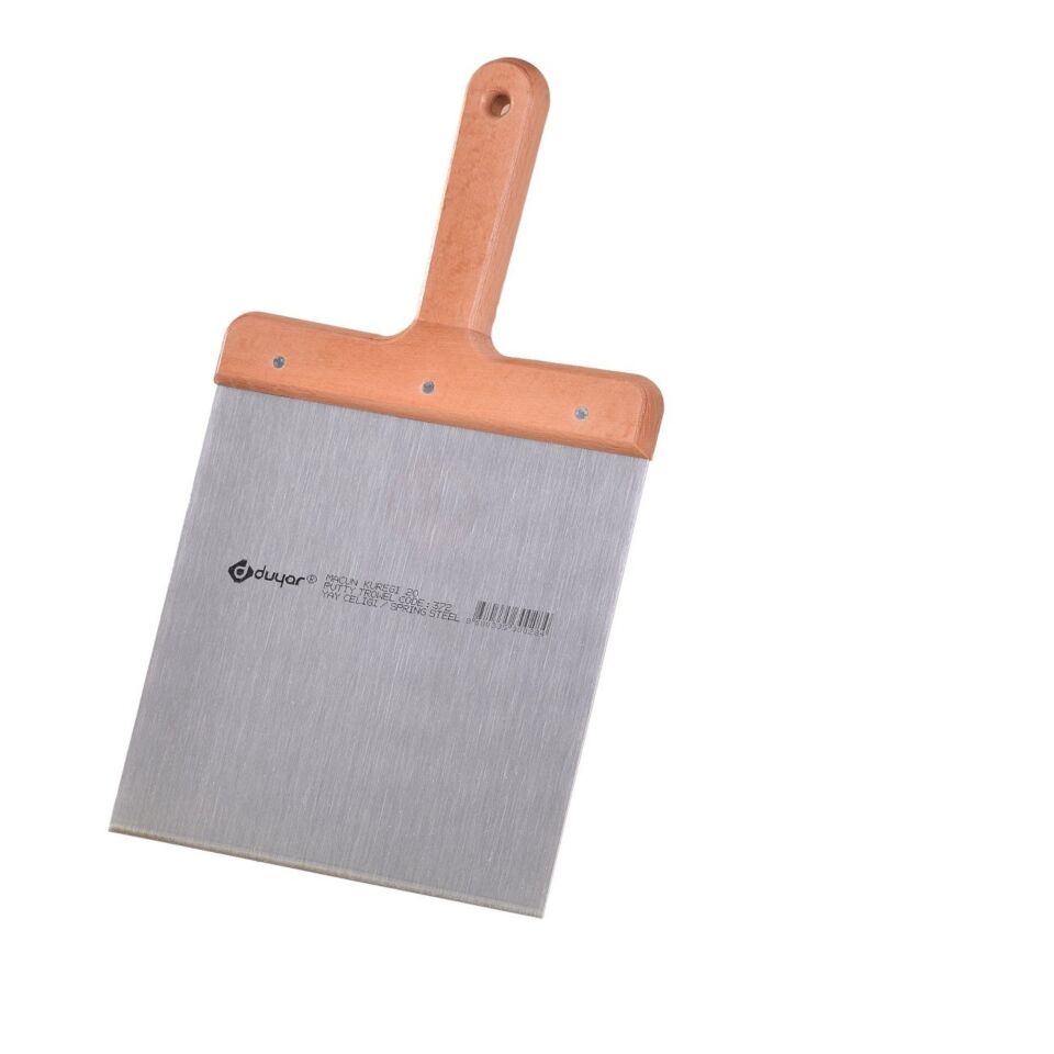 Duyar Macun Küreği Ahşap Saplı 18 Cm Kod:371