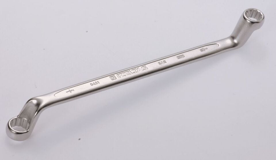 İzeltaş 7/16x1/2 Yıldız İki Ağız Anahtar ( Sae ) - 0431031112