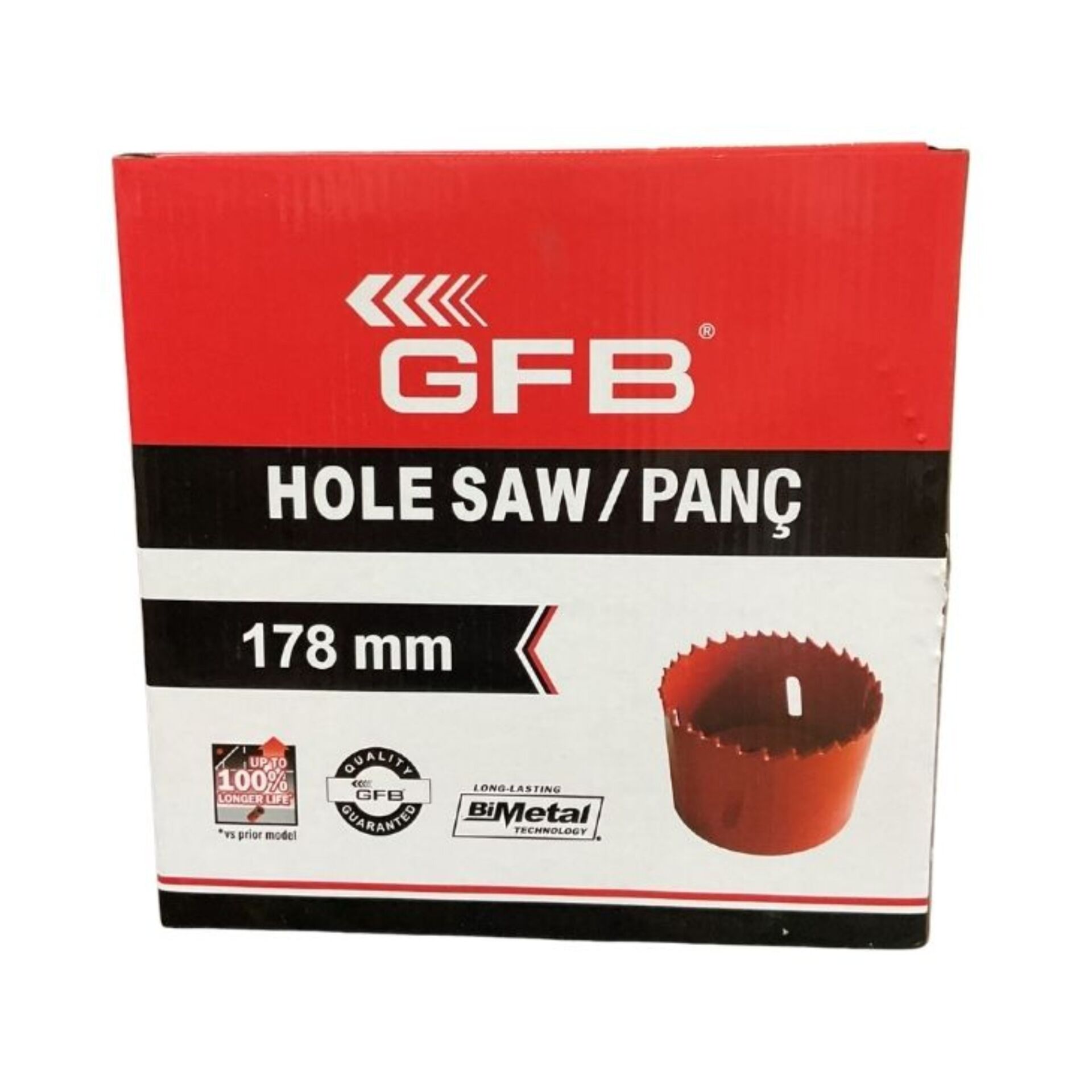Gfb Bi-metal Panç 178 Mm Kod:4846