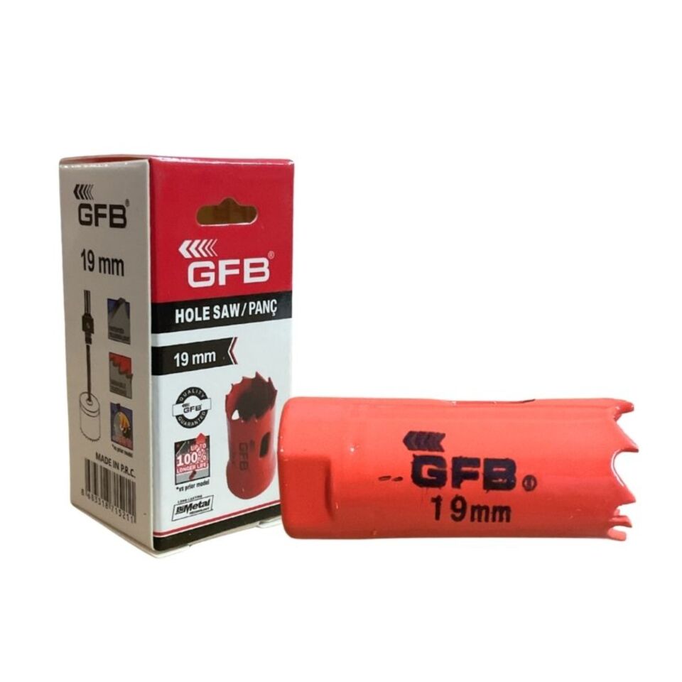 Gfb Bi-metal Panç 19 Mm Kod:4802