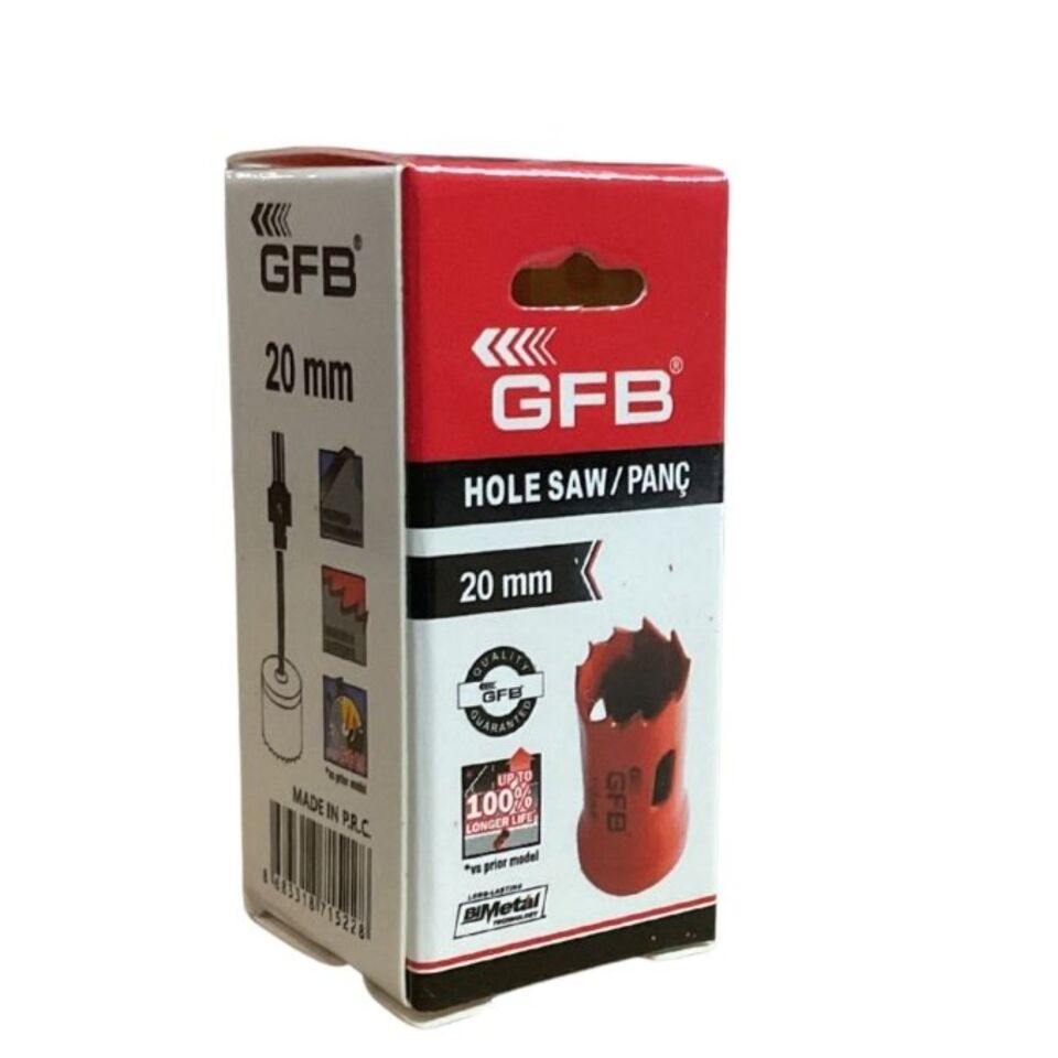 Gfb Bi-metal Panç 20 Mm Kod:4803