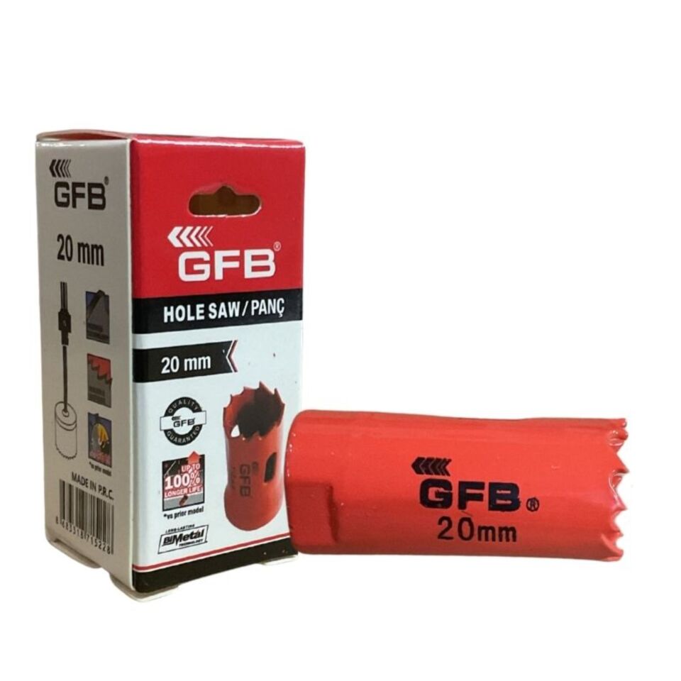 Gfb Bi-metal Panç 20 Mm Kod:4803
