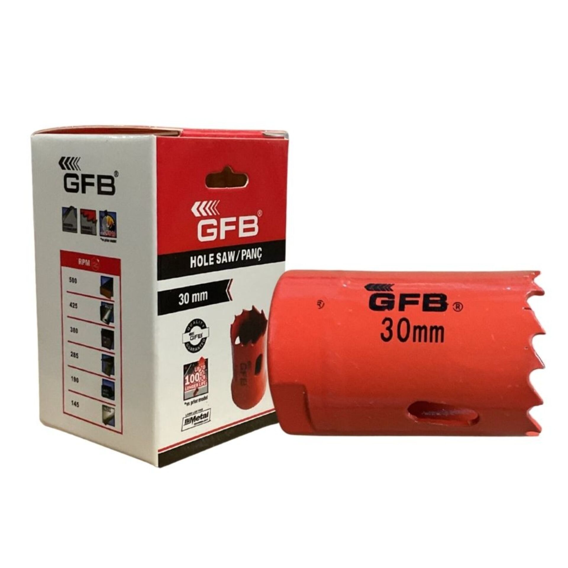 Gfb Bi-metal Panç 30 Mm Kod:4807