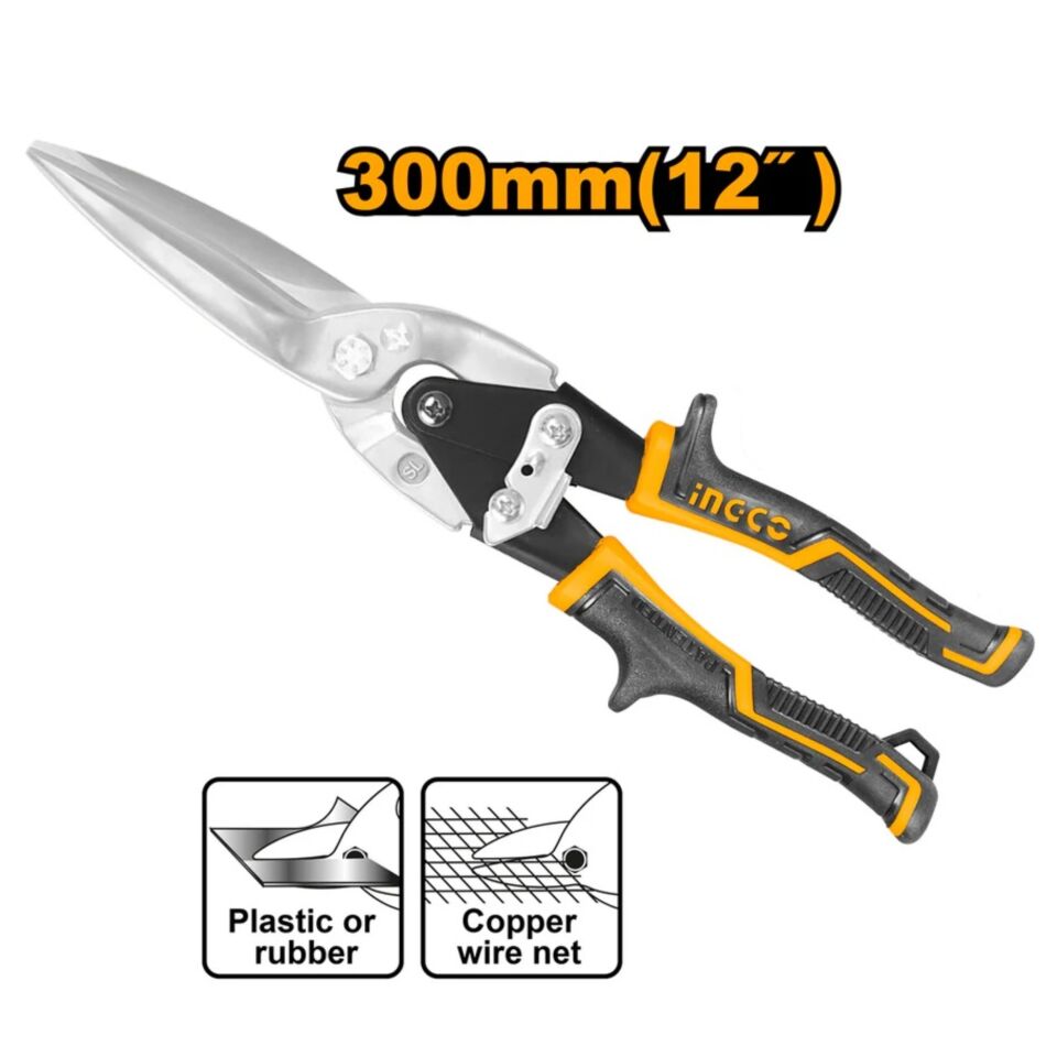 İngco Htsn0112s Kaportacı Sac Makası Düz 300 Mm