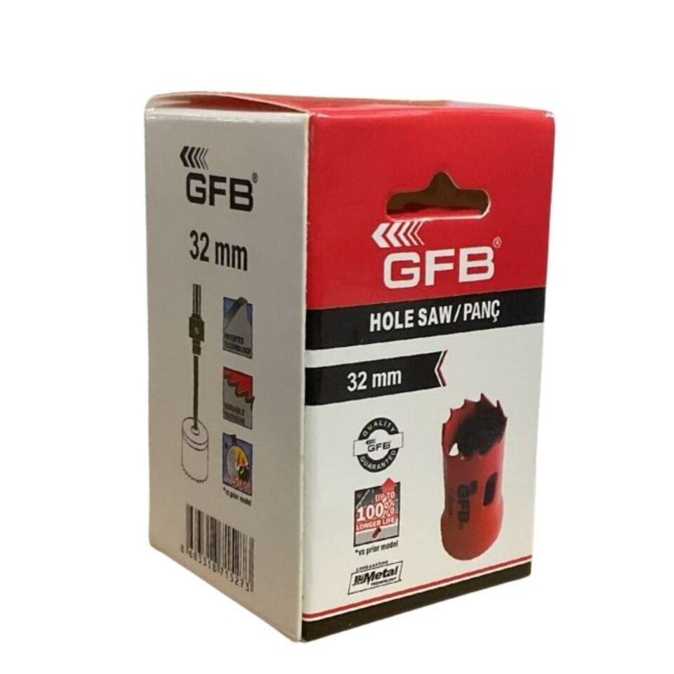 Gfb Bi-metal Panç 32 Mm Kod:4808
