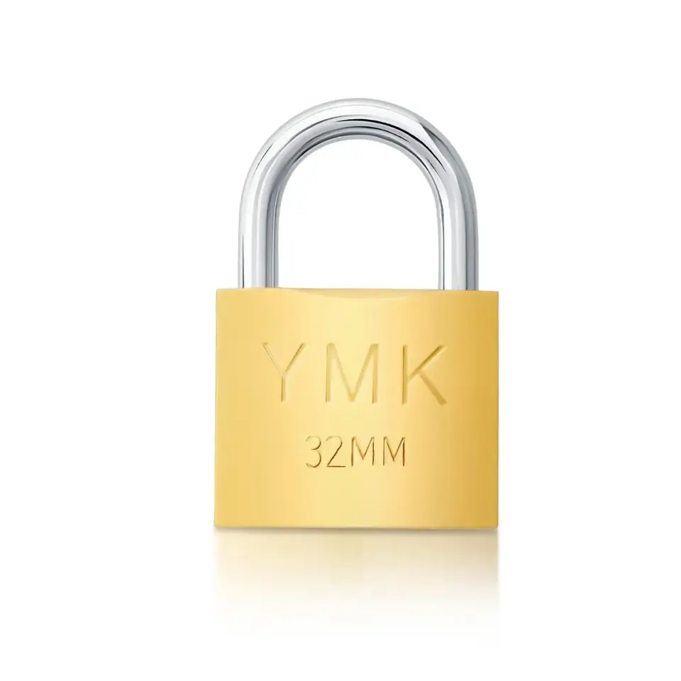 Ymk Asma Kilit Sarı Kısa 32 Mm Ymk-1232b