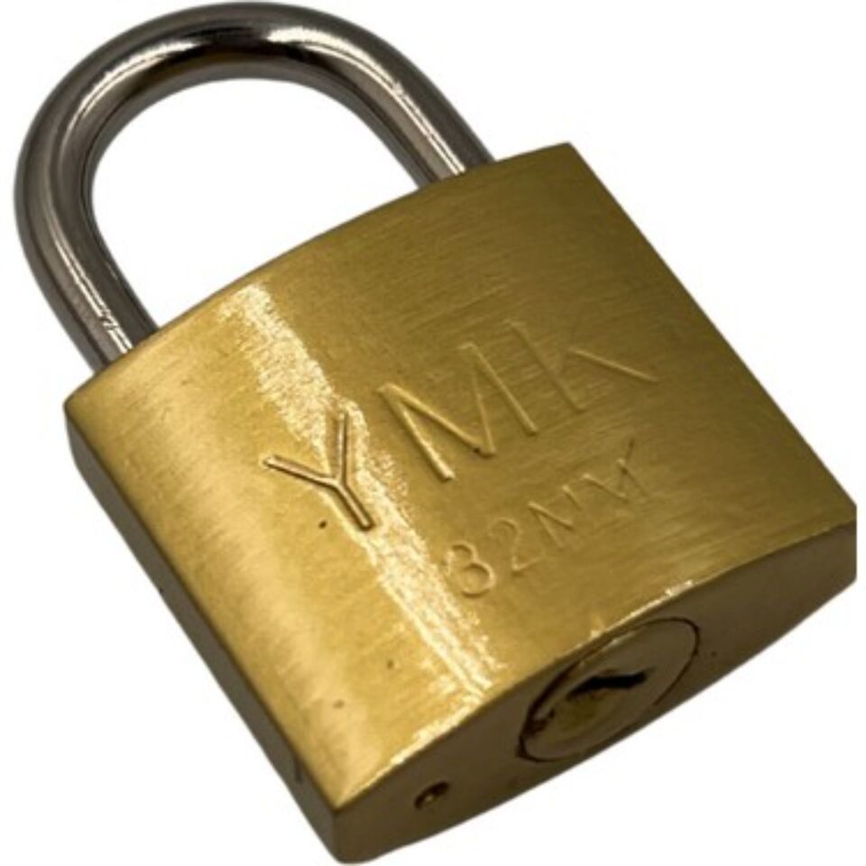 Ymk Asma Kilit Sarı Kısa 32 Mm Ymk-1232b