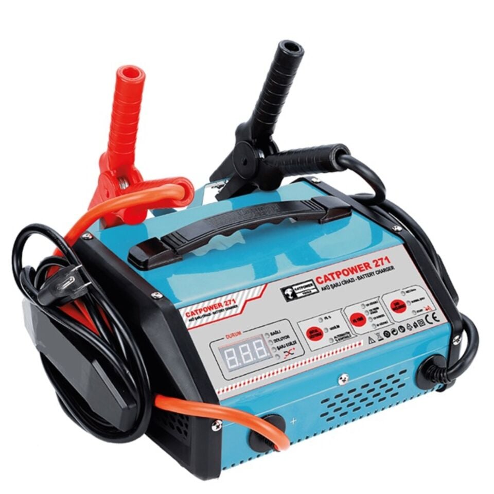 Catpower Akü Şarj Cihazı Dijital Cat271