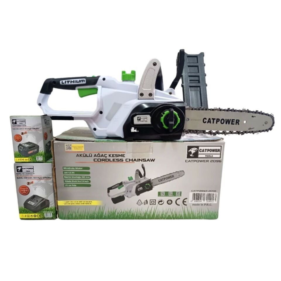 Catpower Akülü Ağaç Kesme Set (4.0 Ah) Cat2096