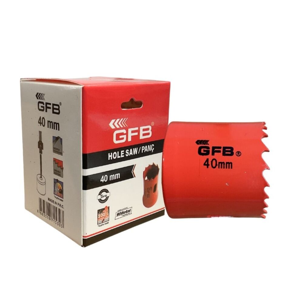 Gfb Bi-metal Panç 40 Mm Kod:4811