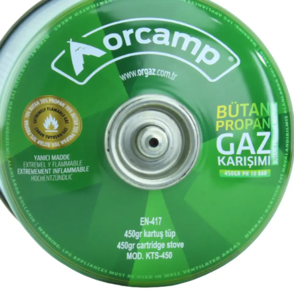 Orcamp Gaz Kartuşu (tüp) 450 Gr (kts-450)