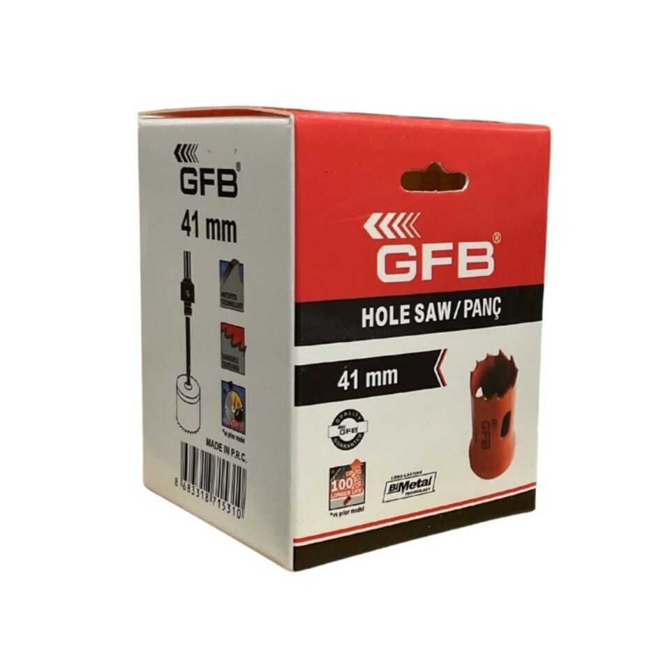 Gfb Bi-metal Panç 41 Mm Kod:4812