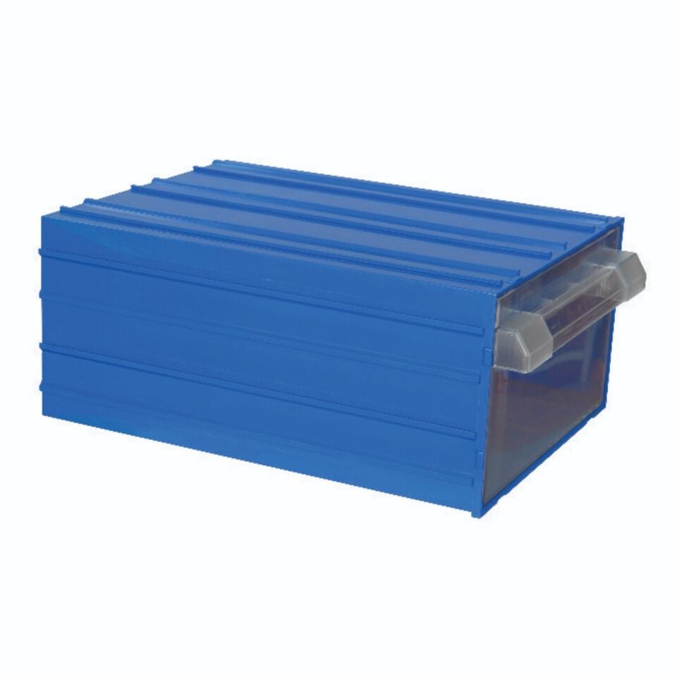 Mano Çekmeceli Mavi Kutu (260x340x150 Mm) Mk-60