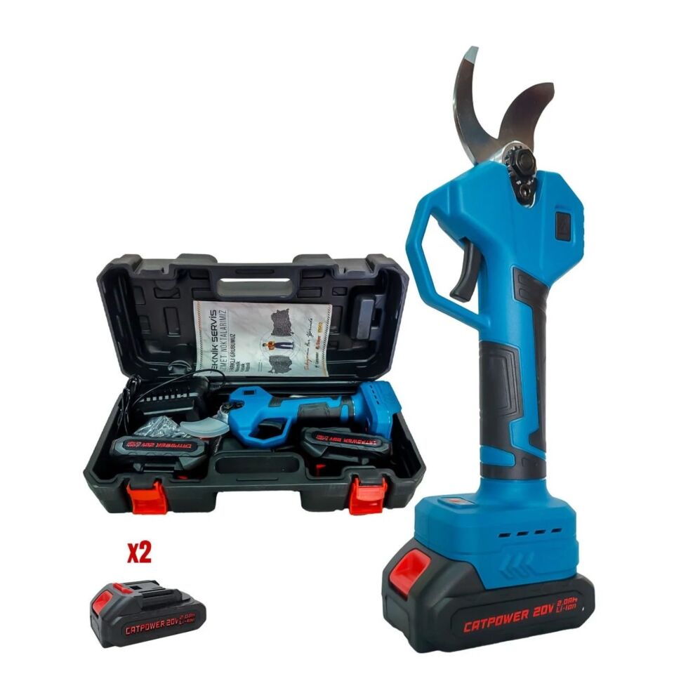 Catpower Akülü Dal Budama Makası 20v 2.0ah Cat1340