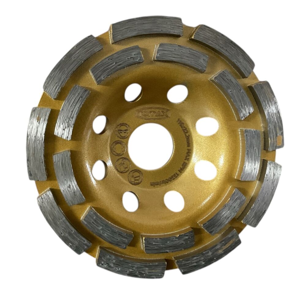 Tomax Çift Sıra Elmas Beton Yüzey Tem.diski 115 Mm