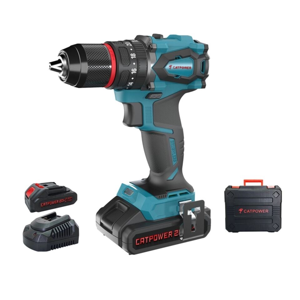 Catpower Akülü Darbe.vidalama Kömürsüz 20v Cat4212