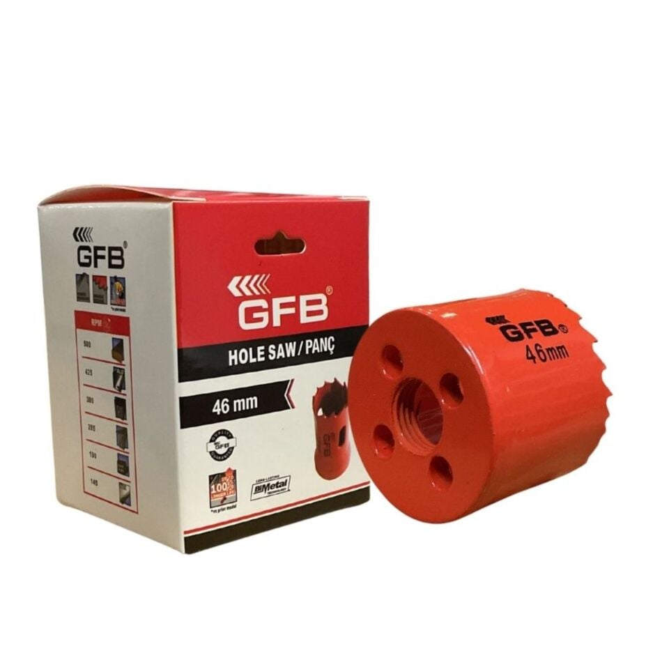 Gfb Bi-metal Panç 46 Mm Kod:4814