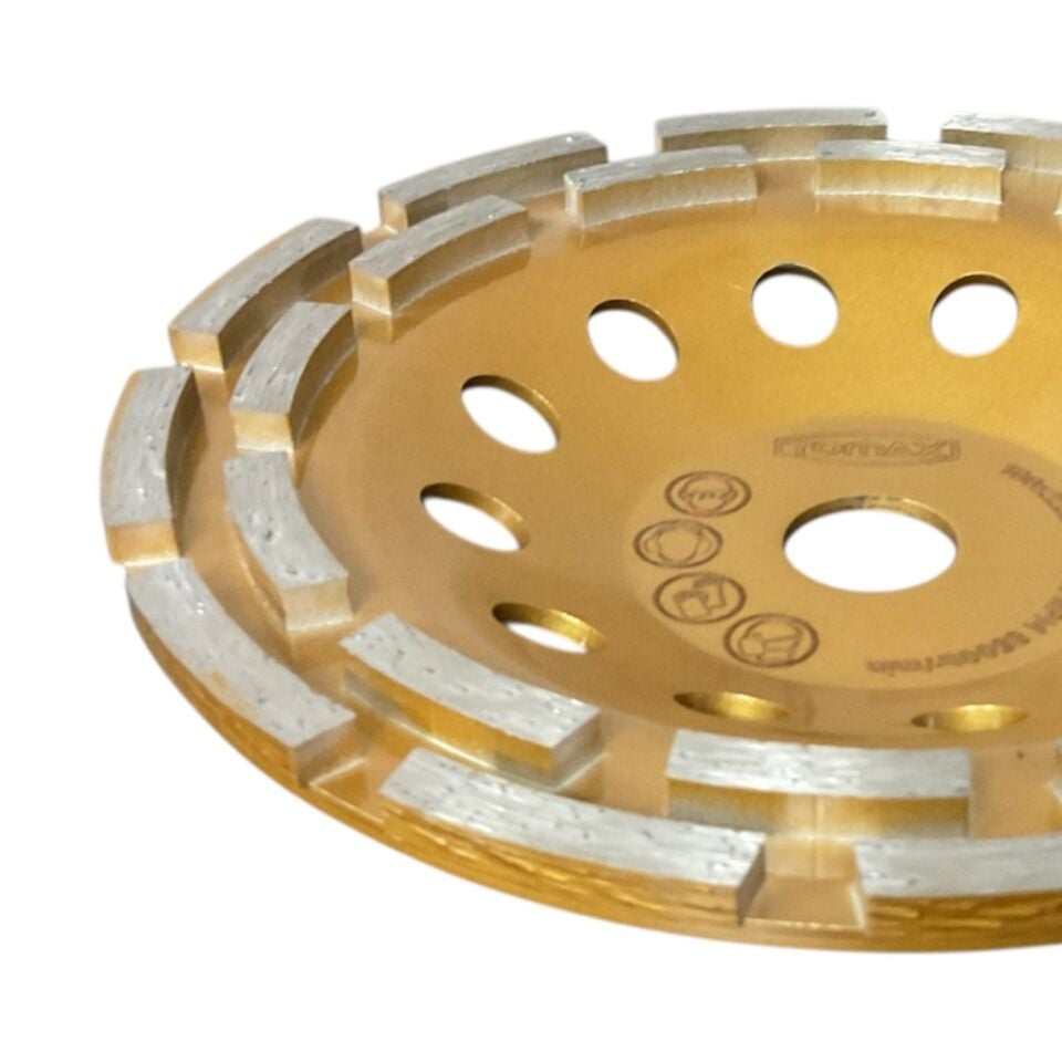 Tomax Çift Sıra Elmas Beton Yüzey Tem.diski 180 Mm