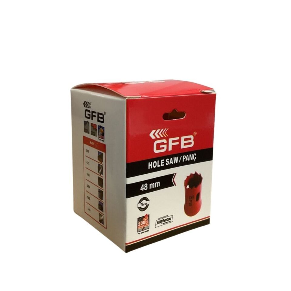 Gfb Bi-metal Panç 48 Mm Kod:4815