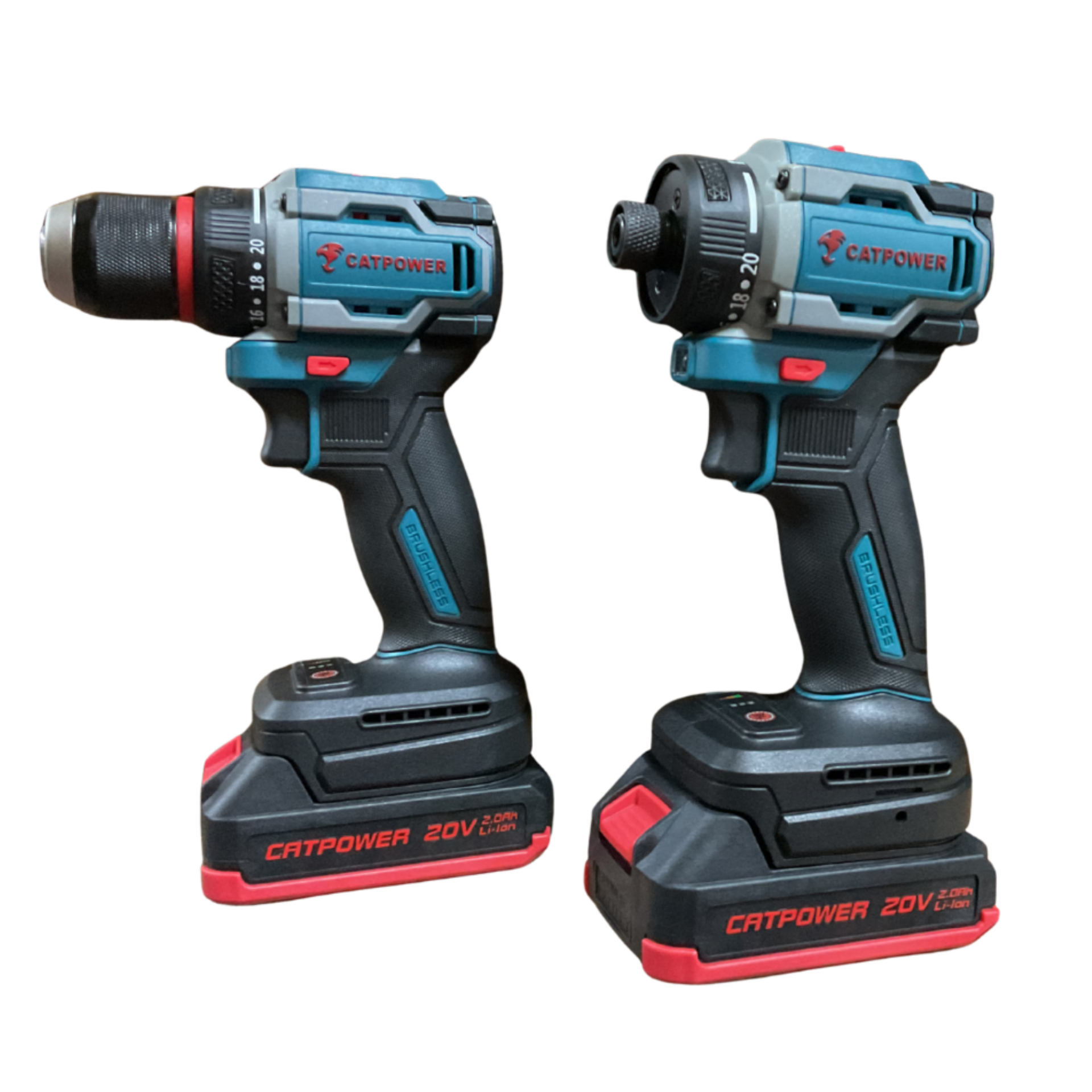 Catpower Akülü Kombo Set 2 Li Kömürsüz 20v Cat5130