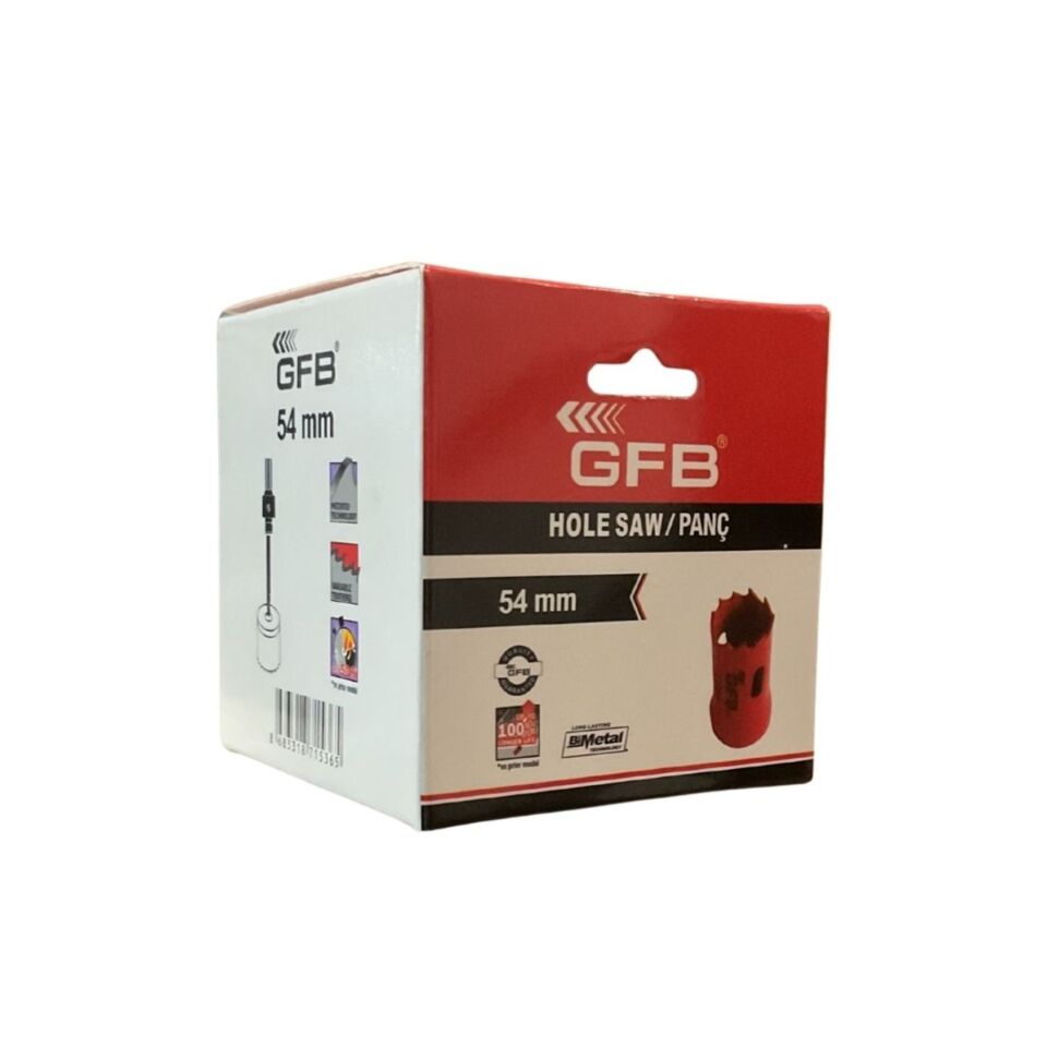 Gfb Bi-metal Panç 54 Mm Kod:4817