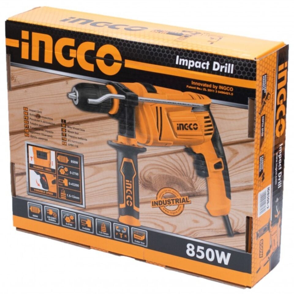 İngco Id8508-2 Otomatik Darbeli Matkap 850w