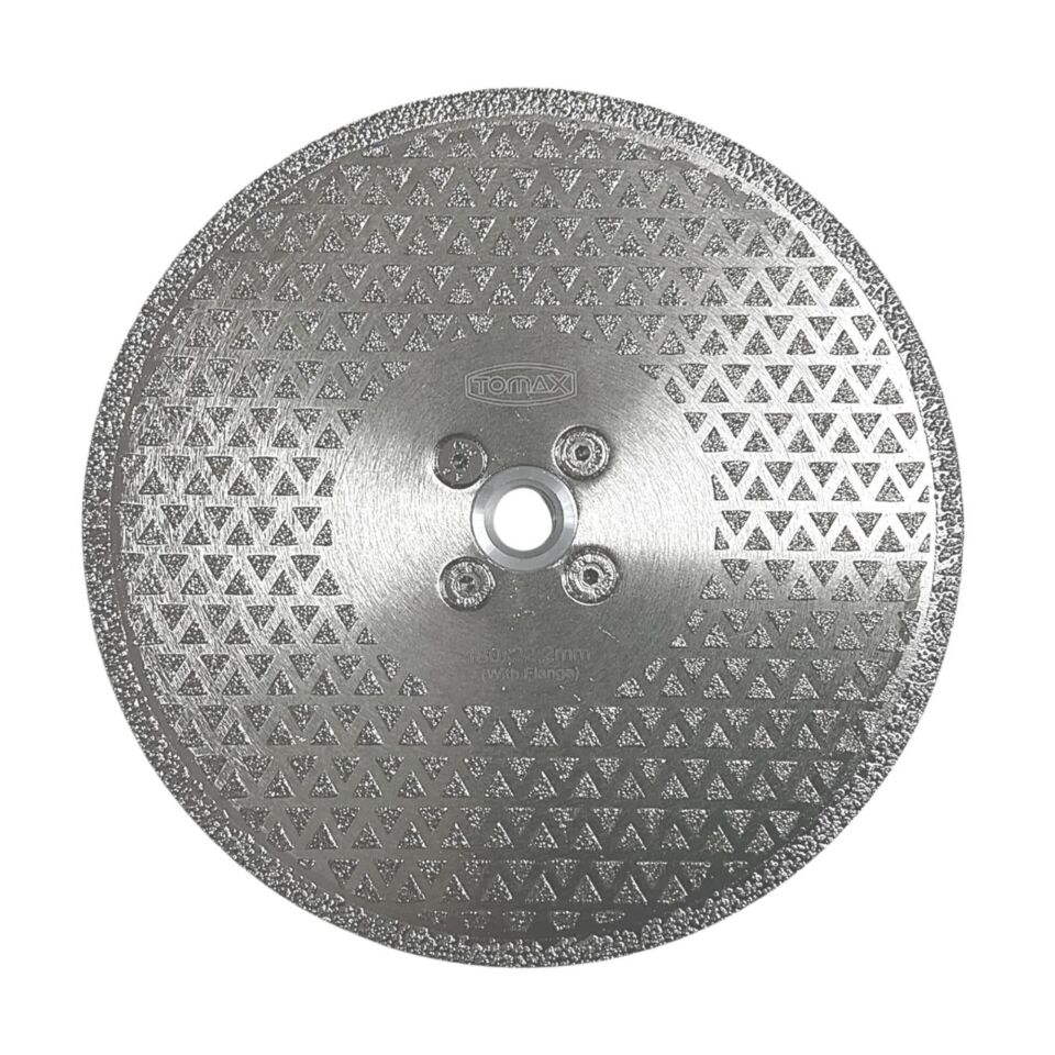Tomax Elektrolize Elmas Kesici Flanşlı 180x22.2