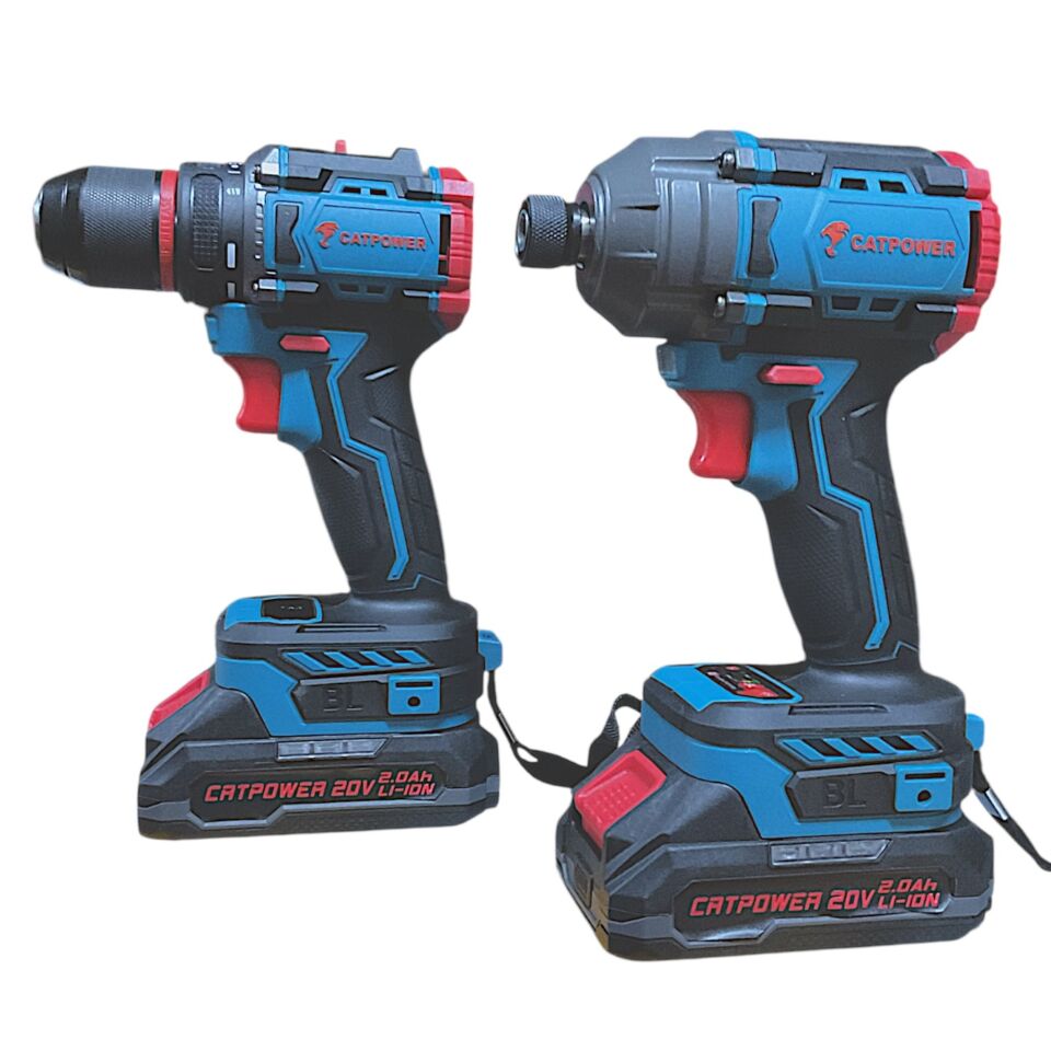 Catpower Akülü Kombo Set 2 Li Kömürsüz 20v Cat5135