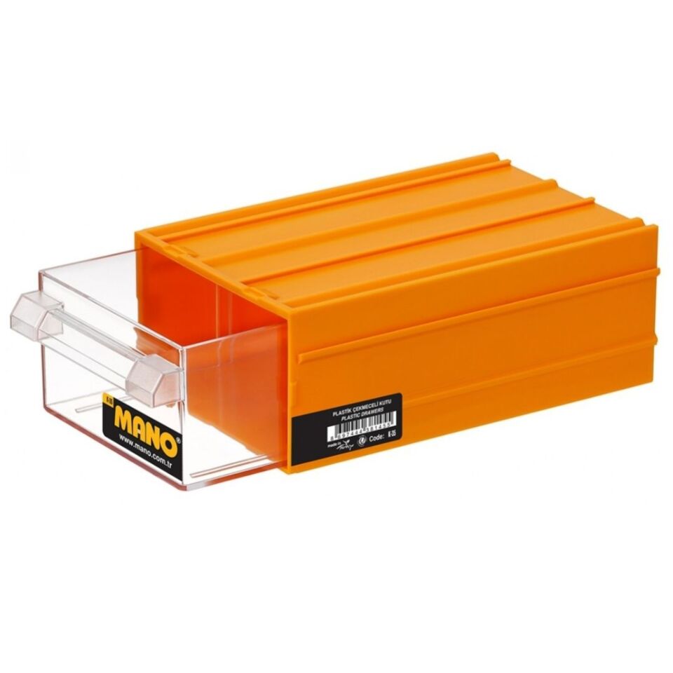 Mano Çekmeceli Sarı Kutu (110x170x65 Mm) K-35