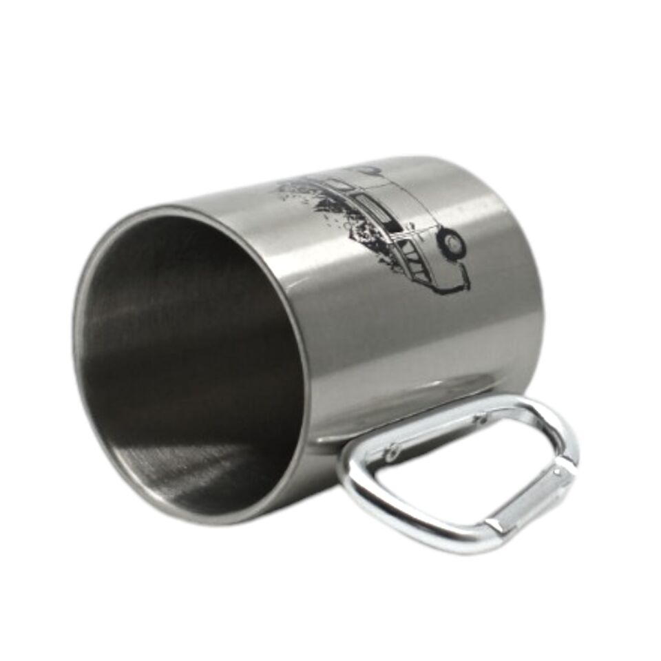 Orcamp Karabinalı Paslanmaz Çelik Bardak (out1850)