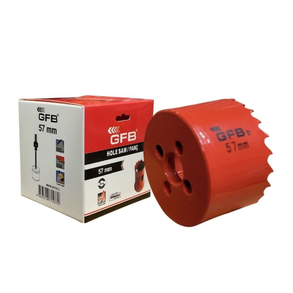 Gfb Bi-metal Panç 57 Mm Kod:4818