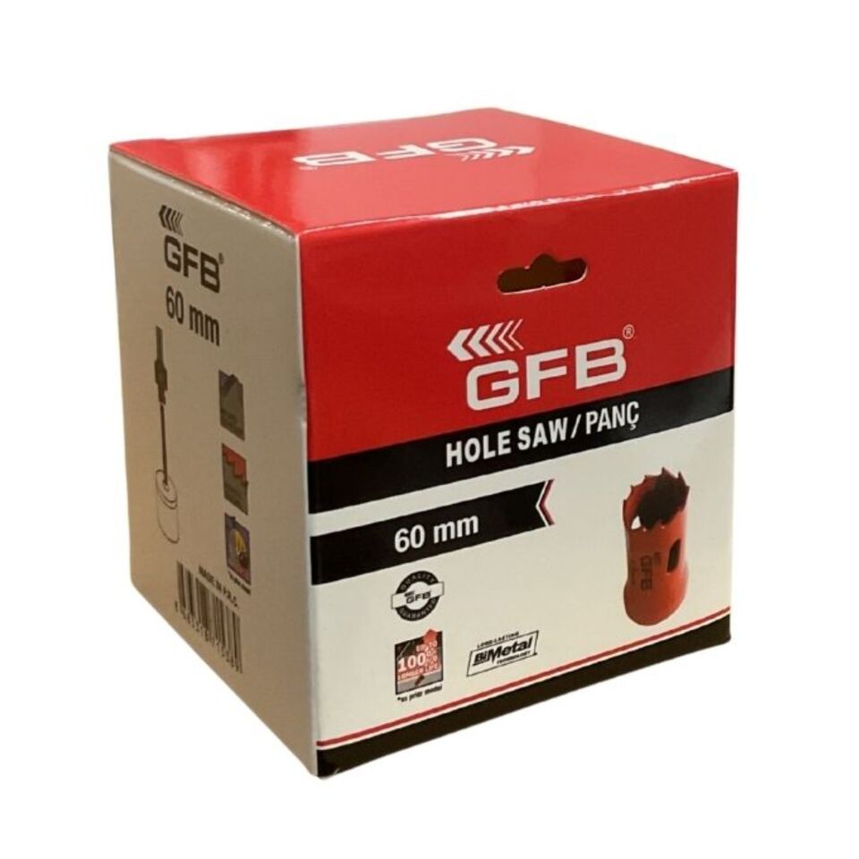 Gfb Bi-metal Panç 60 Mm Kod:4819