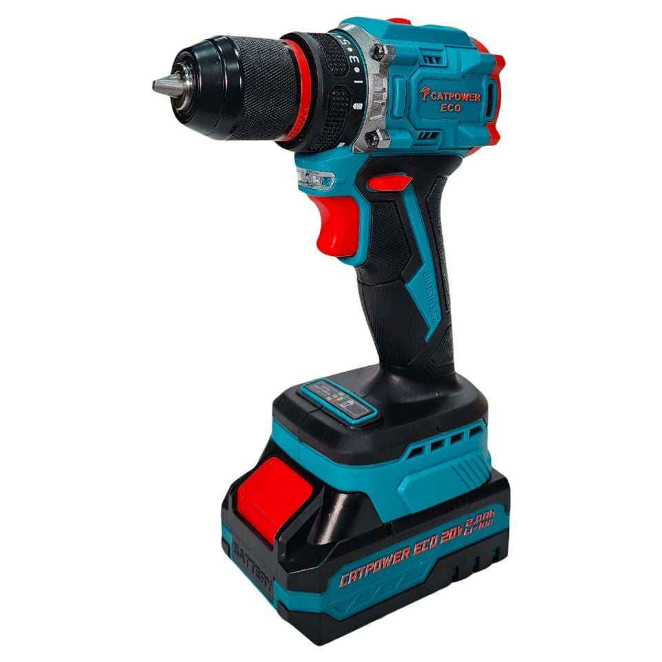 Catpower Akülü Kömürsüz Kısa Şanzuman 20v Cate1010