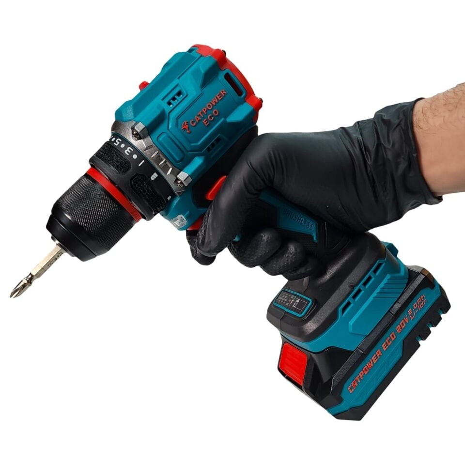 Catpower Akülü Kömürsüz Kısa Şanzuman 20v Cate1010