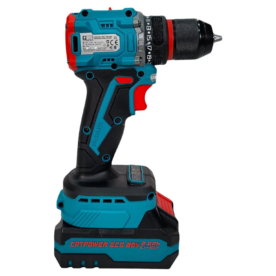 Catpower Akülü Kömürsüz Kısa Şanzuman 20v Cate1010