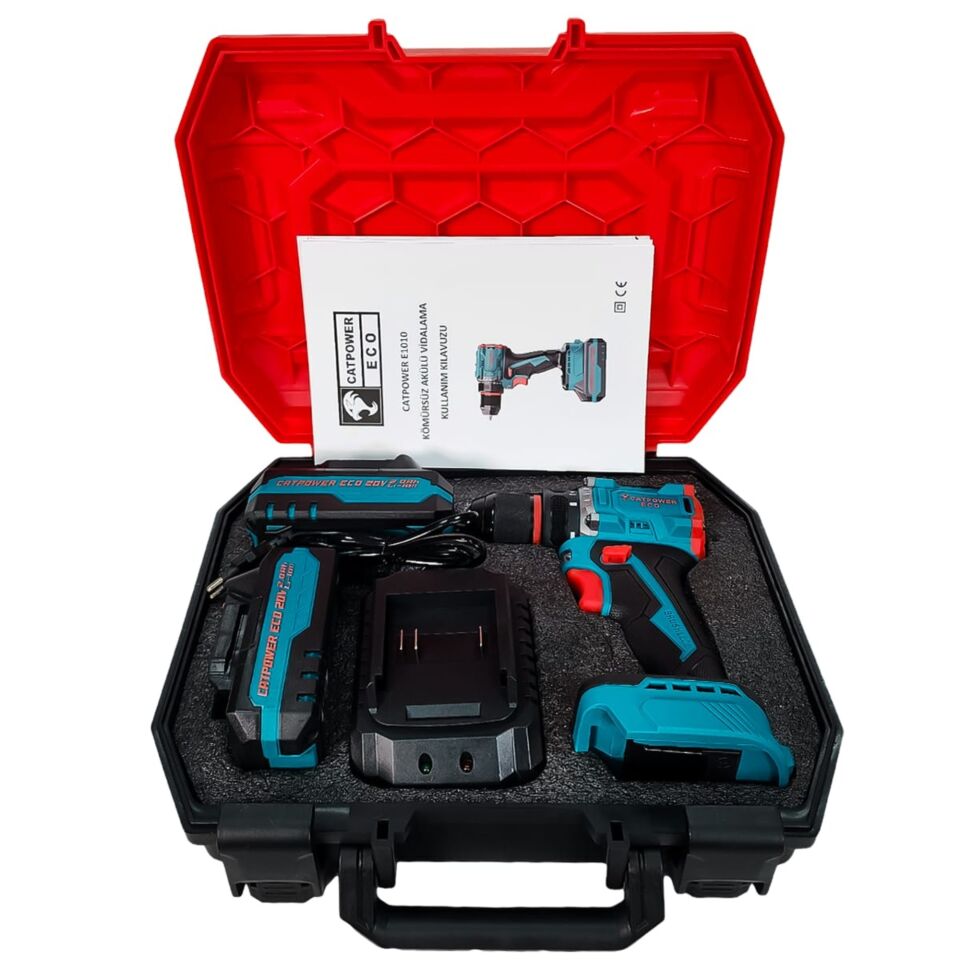 Catpower Akülü Kömürsüz Kısa Şanzuman 20v Cate1010