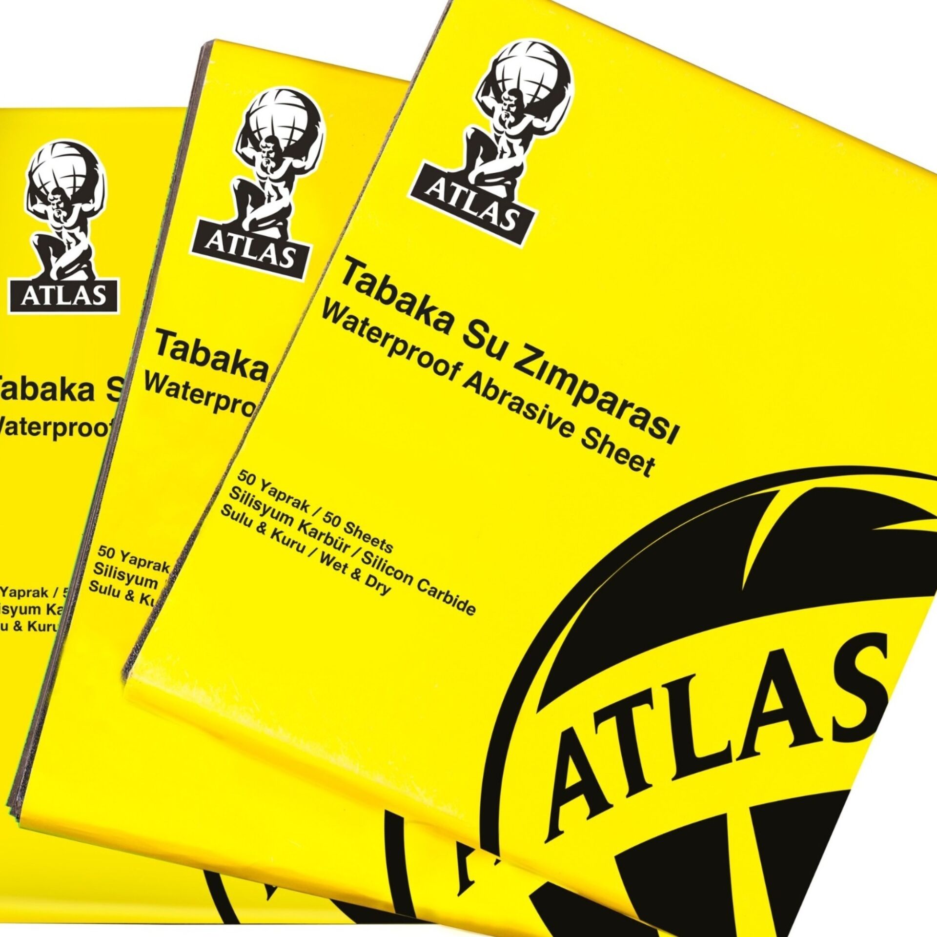 Atlas Su Zımparası 600 Kum Silver 188 Kalite