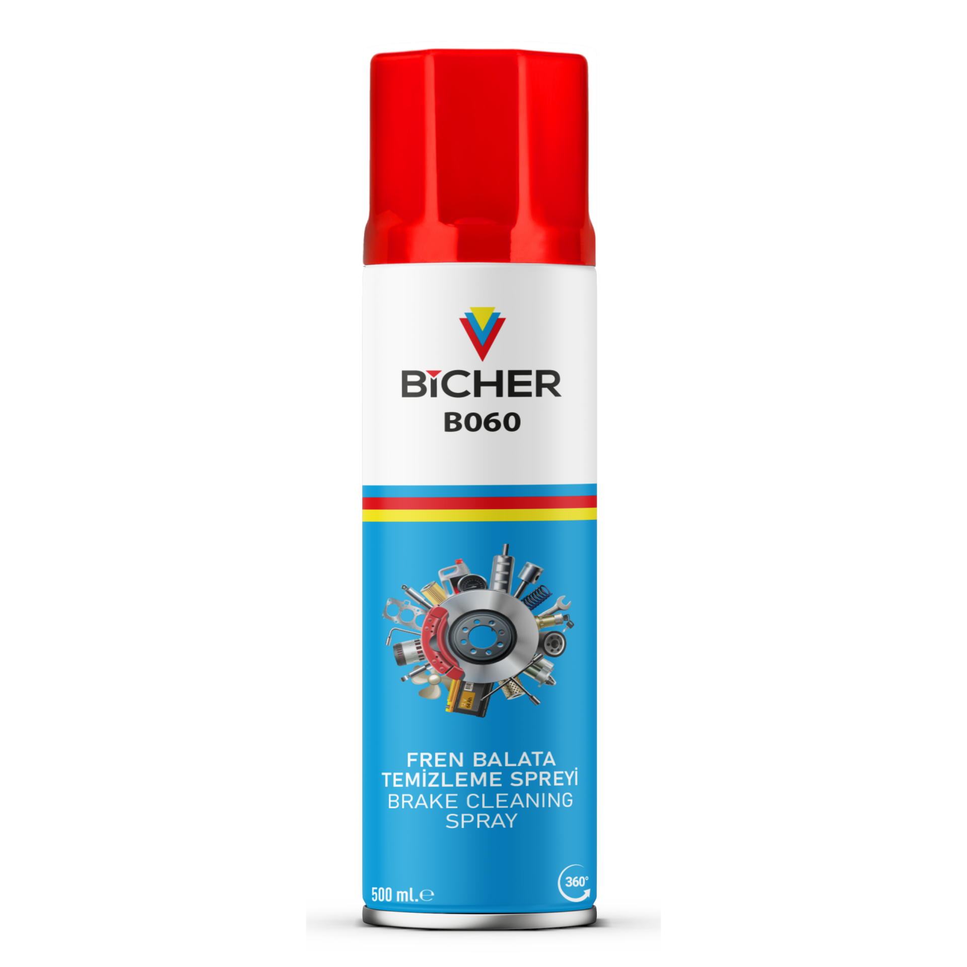 Bicher Fren Balata Temizleme Spreyi 500 ml