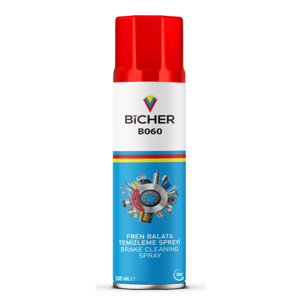 Bicher Fren Balata Temizleme Spreyi 500 ml