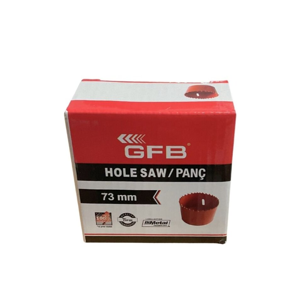 Gfb Bi-metal Panç 73 Mm Kod:4824