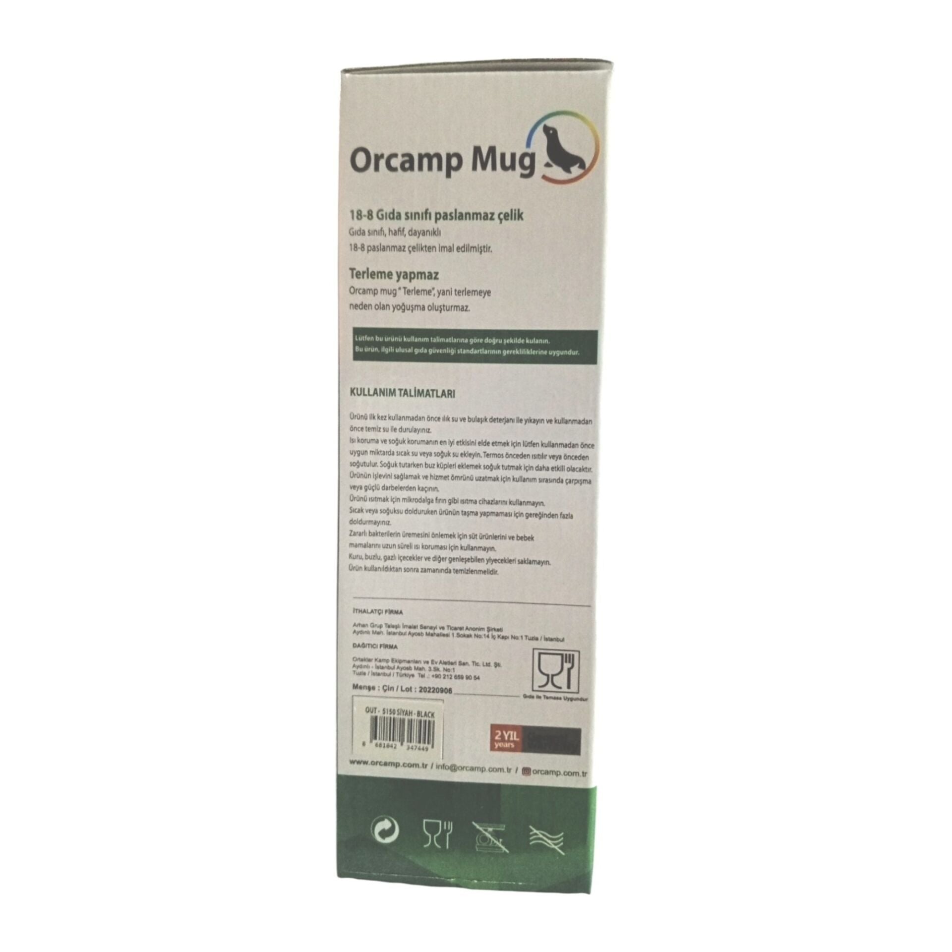 Orcamp Mug Yeşil 420 Ml (out5150)
