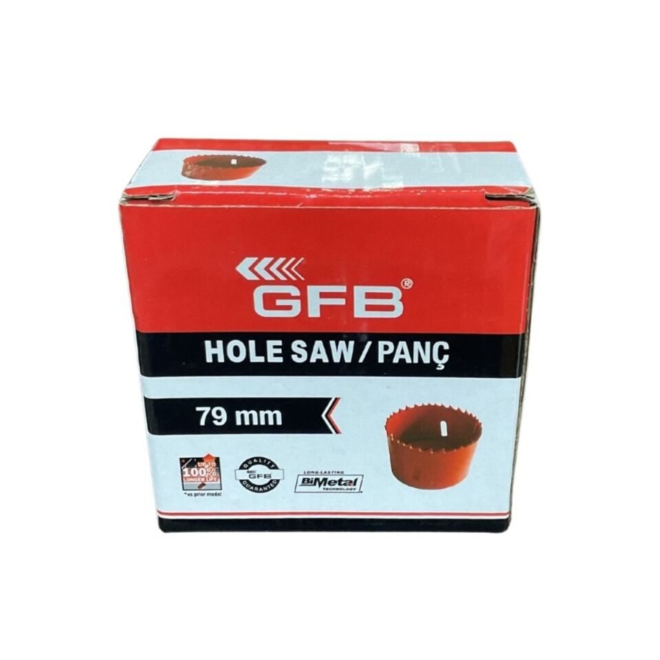 Gfb Bi-metal Panç 79 Mm Kod:4826