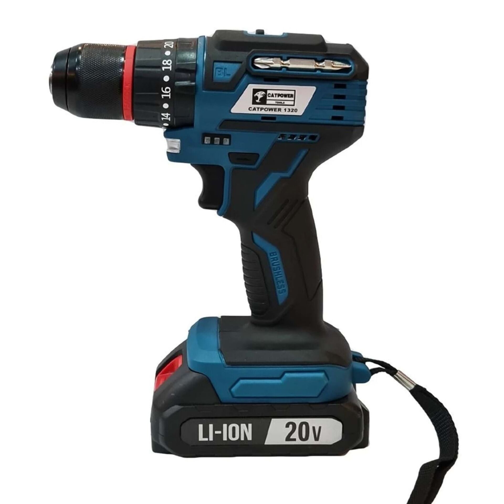 Catpower Akülü Vidalama Kömürsüz 20 V Cat1320