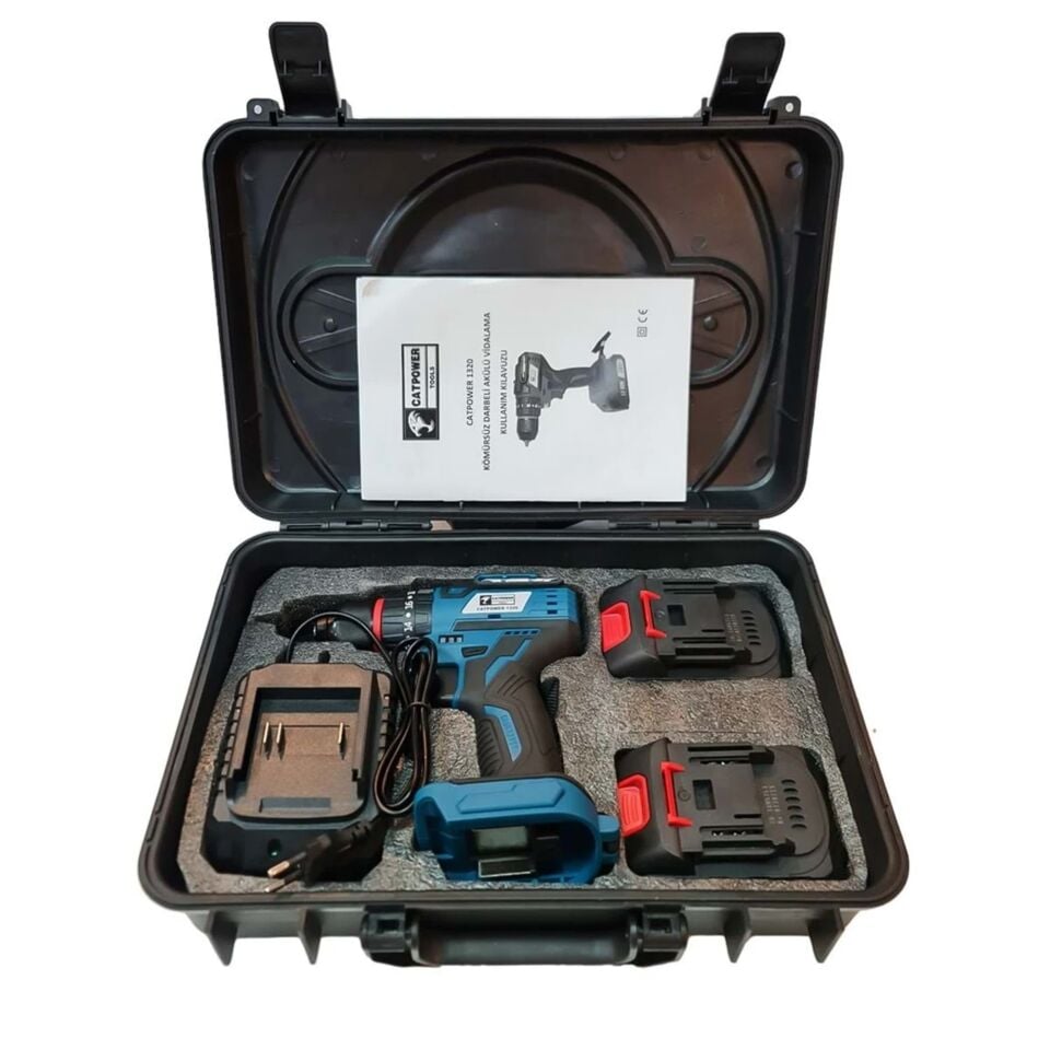 Catpower Akülü Vidalama Kömürsüz 20 V Cat1320