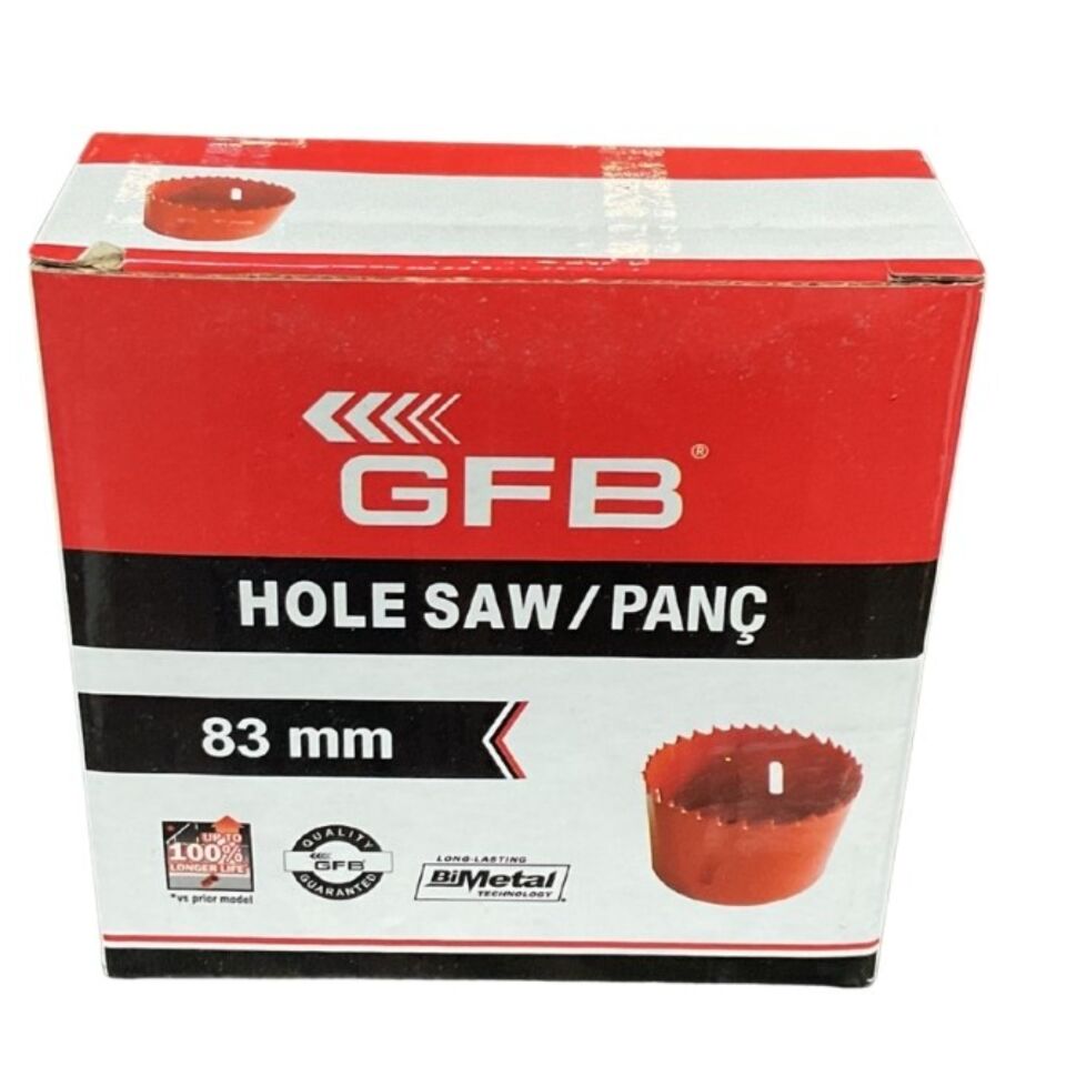 Gfb Bi-metal Panç 83 Mm Kod:4827