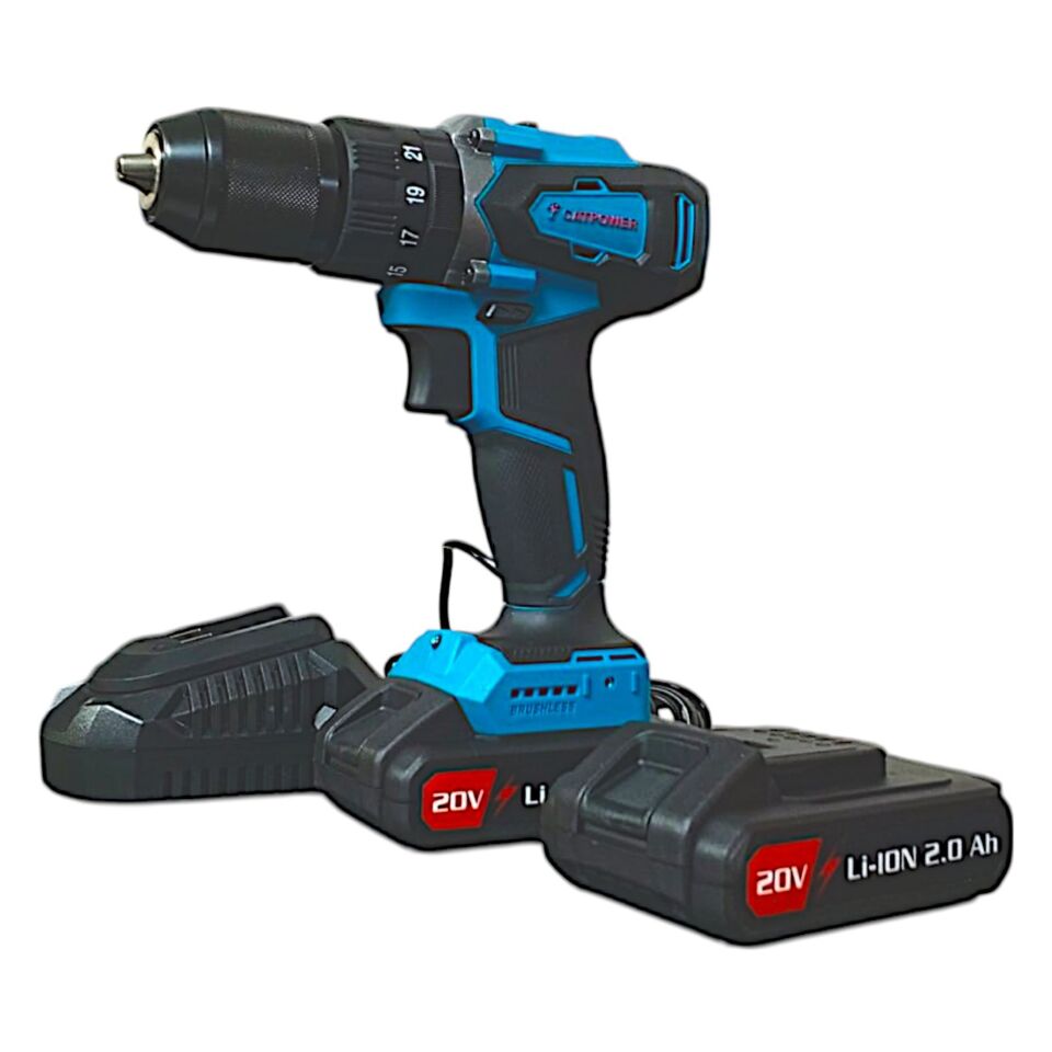 Catpower Akülü Vidalama Kömürsüz 20v Cat4111